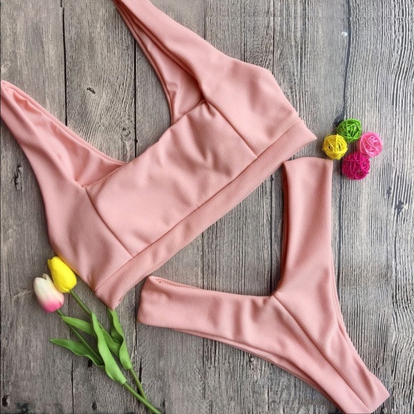 'Zehra' Bikini Set - Pink - Picture 6 of 6